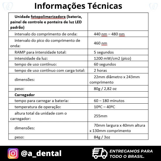 Fotopolimerizador Radii-Cal - SDI - A Dental